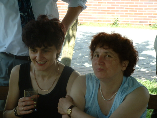 Mama ze swoja chrzesnica Basia